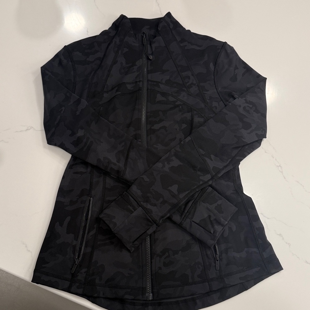 lululemon athletica Black Camo Define Jacket